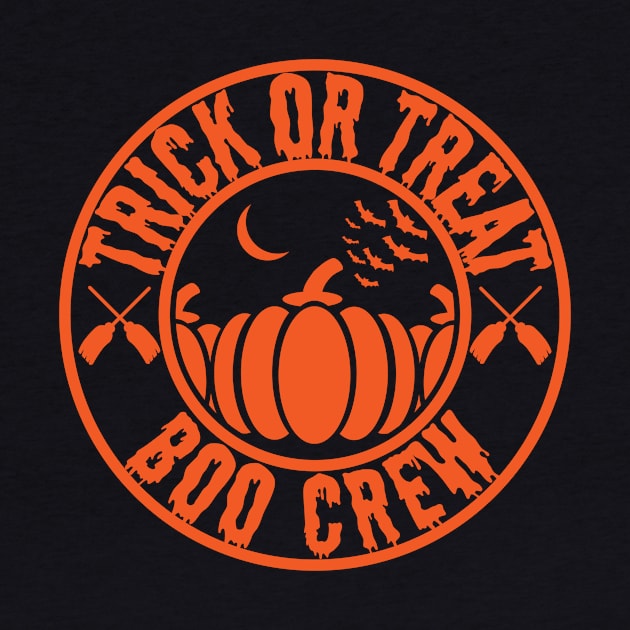 Trick or treat boo crew by Red Wolf Rustics And Outfitters